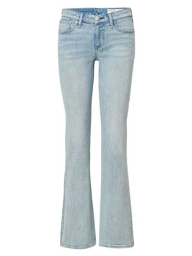 rag & bone Women's Kinsley Low-Rise Bootcut Jeans - Rallay