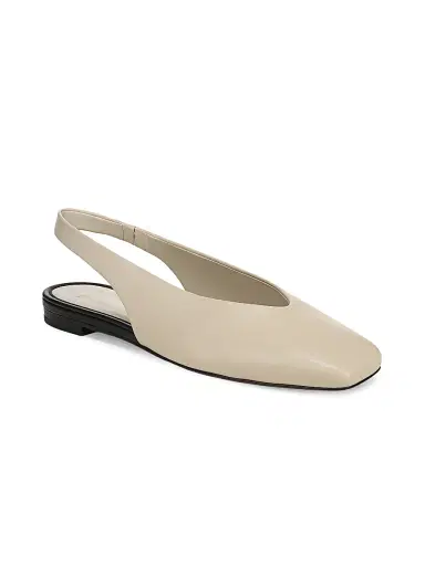 Vince Women's Darlina Leather Slingback Flats - Moonlight - Size 11 | Thumbnail 2
