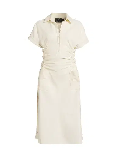 Undra Celeste Women's Loki Lace-Up Polo Midi-Dress | Thumbnail 1