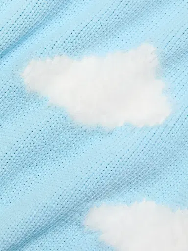 MOSCHINO Women's Cloud Cotton-Blend Sweater - Only One Colour | Thumbnail 7