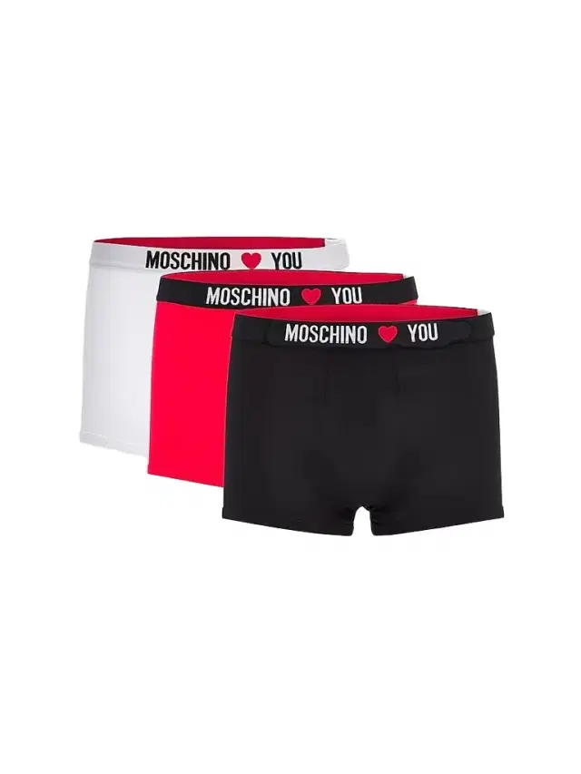 Men's My Valentine Stretch-Jersey Variety Boxer Briefs 3-Pack