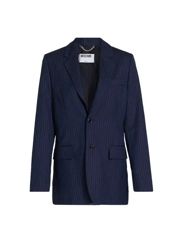 Moschino Women's Pinstripe Wool Blazer