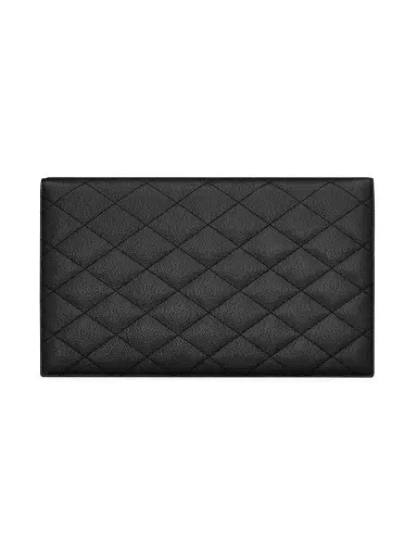 Saint Laurent Women's Paris Pouch in Grain De Poudre Leather | Thumbnail 6 Saint Laurent Women's Paris Pouch in Grain De Poudre Leather | Thumbnail 6