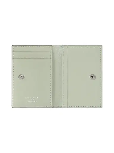 Givenchy Men's Antigona Stamped Bicolor Flap Card Holder in Leather - Brown | Thumbnail 3 Givenchy Men's Antigona Stamped Bicolor Flap Card Holder in Leather - Brown | Thumbnail 3
