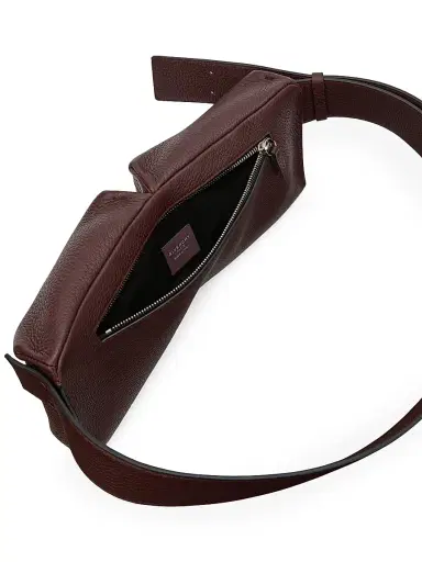 Givenchy Men's Fold Belt Bag in Grained Leather | Thumbnail 5 Givenchy Men's Fold Belt Bag in Grained Leather | Thumbnail 5