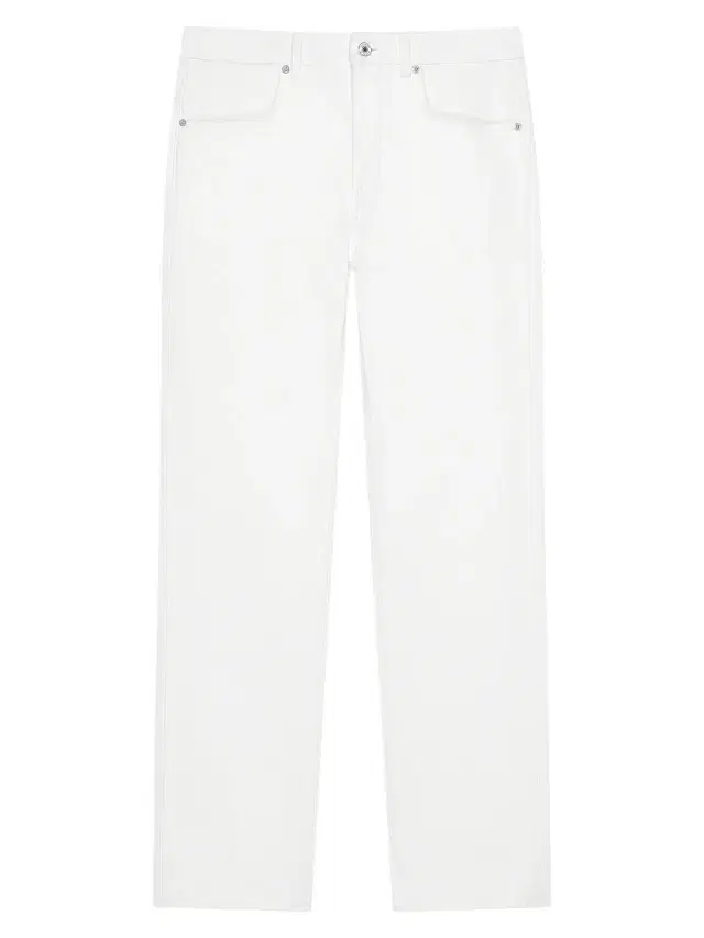 Givenchy Men's Straight Fit Jeans - White