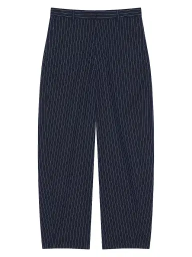 Givenchy Men's Couture Seam Striped Pants in Cotton - Night Blue - Size 40 | Thumbnail 1