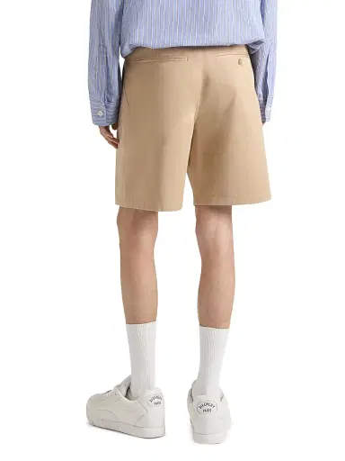Givenchy Men's Couture Seam Bermuda Shorts in Cotton with Gros Grain | Thumbnail 4