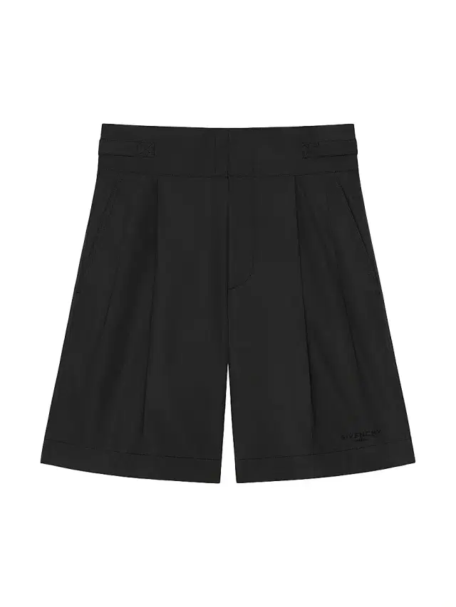 Givenchy Men's Bermuda Shorts in Poplin - Black