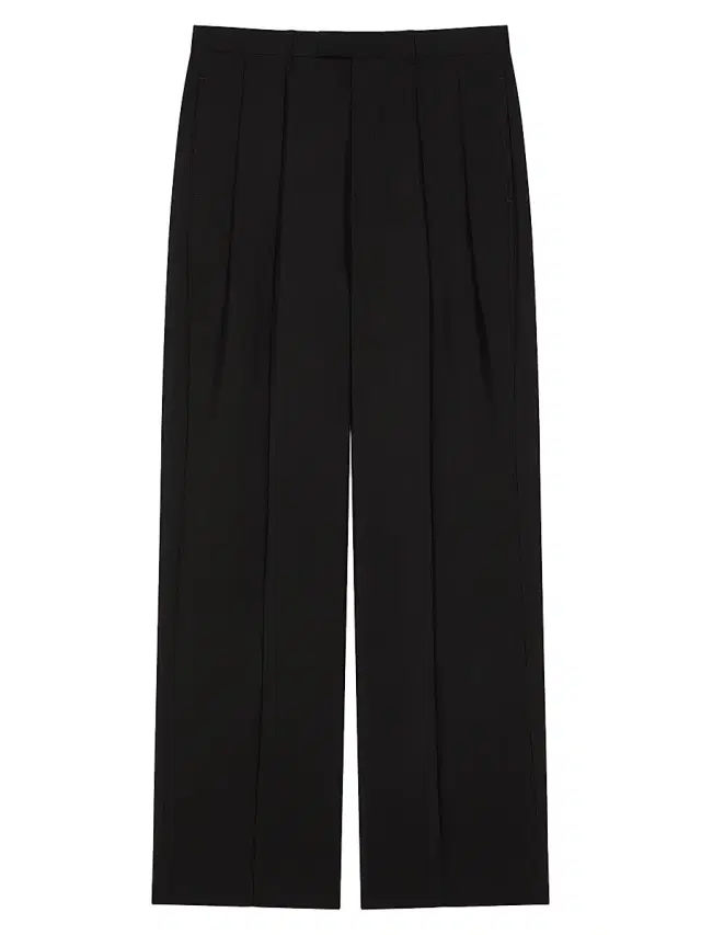 Givenchy Men's Double Pleated Pants in Wool and Mohair - Black
