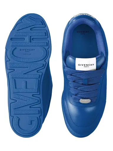 Givenchy Men's Puffy Yard Sneakers in Nappa Leather - Blue - Size 13 | Thumbnail 5