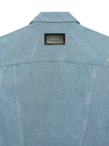 Givenchy Men's Jacket in Light Denim - Light Blue | Thumbnail 5