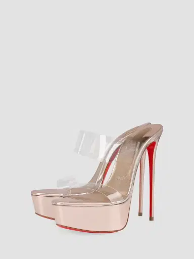 Christian Louboutin Women's Just Nothing Alta 150MM Sandals | Thumbnail 2