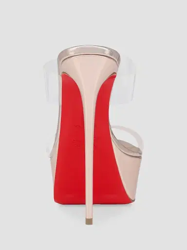 Christian Louboutin Women's Just Nothing Alta 150MM Sandals | Thumbnail 3