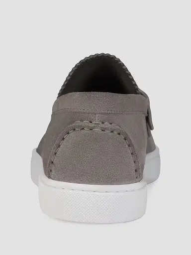Christian Louboutin Men's The Harold I Suede Loafers - Phantom Grey - Size 13 | Thumbnail 3 Christian Louboutin Men's The Harold I Suede Loafers - Phantom Grey - Size 13 | Thumbnail 3