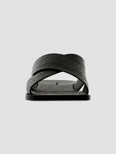 Balenciaga Men's Cosy Sandals - Black | Thumbnail 4 Balenciaga Men's Cosy Sandals - Black | Thumbnail 4