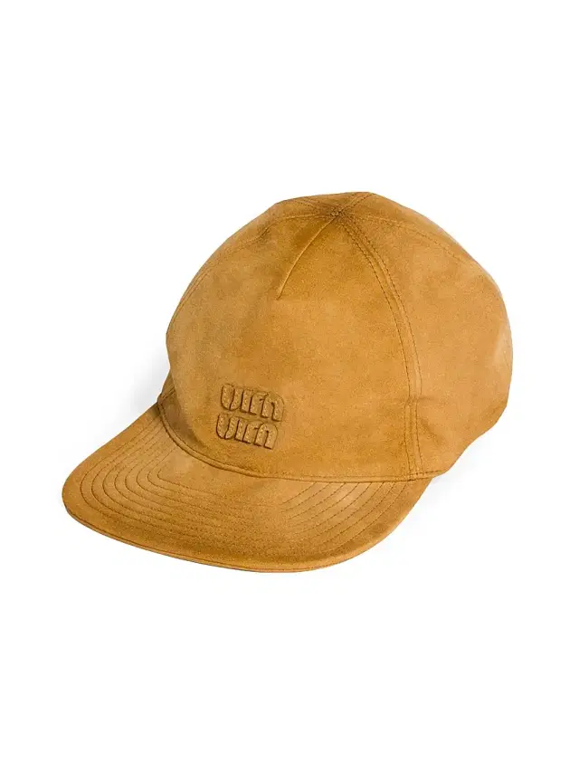 Women's Suede Baseball Cap - Beige Khaki
