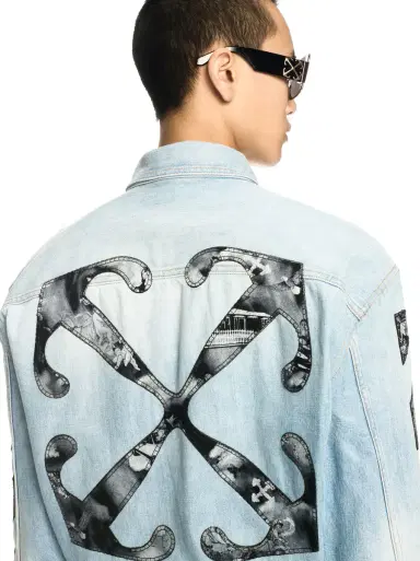 Off-White FRESCO DIAG ARR DEN MILIT SHI | Thumbnail 5 Off-White FRESCO DIAG ARR DEN MILIT SHI | Thumbnail 5