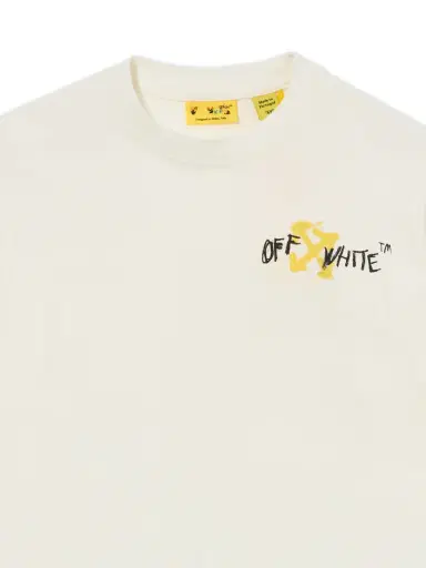 Off-White Diagonal Spray Long-Sleeved T-shirt | Thumbnail 3 Off-White Diagonal Spray Long-Sleeved T-shirt | Thumbnail 3