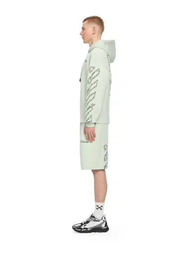 Off-White Type Arrow Diagonal Loose Hoodie | Thumbnail 4 Off-White Type Arrow Diagonal Loose Hoodie | Thumbnail 4