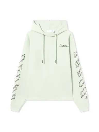 Off-White Type Arrow Diagonal Loose Hoodie | Thumbnail 1 Off-White Type Arrow Diagonal Loose Hoodie | Thumbnail 1