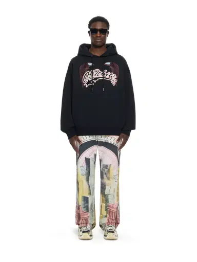 Off-White Swarovski Double Eagle Skate Hoodie | Thumbnail 2 Off-White Swarovski Double Eagle Skate Hoodie | Thumbnail 2