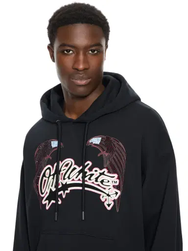 Off-White Swarovski Double Eagle Skate Hoodie | Thumbnail 5 Off-White Swarovski Double Eagle Skate Hoodie | Thumbnail 5