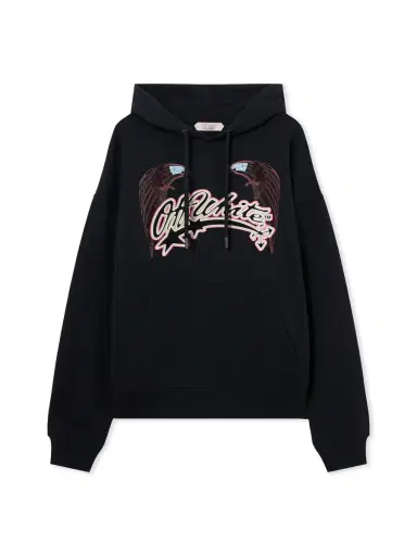 Off-White Swarovski Double Eagle Skate Hoodie | Thumbnail 1 Off-White Swarovski Double Eagle Skate Hoodie | Thumbnail 1