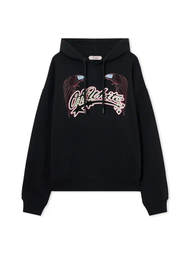Off-White Swarovski Double Eagle Skate Hoodie