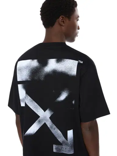 Off-White Stencil Arrow Skate Logo T-Shirt | Thumbnail 2 Off-White Stencil Arrow Skate Logo T-Shirt | Thumbnail 2
