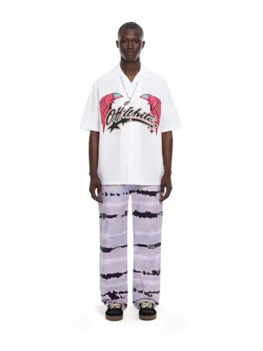 Off-White Double Eagle Poplin Bowling Shirt | Thumbnail 2