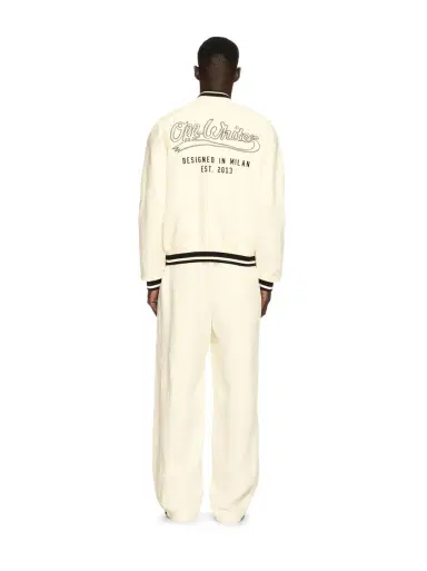 Off-White Off Italic Linen Souvenir Pan Ivory - Bl | Thumbnail 4