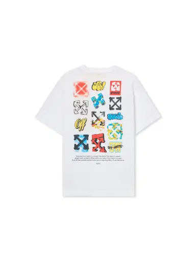 Off-White OW Multi-logo T-shirt | Thumbnail 1 Off-White OW Multi-logo T-shirt | Thumbnail 1