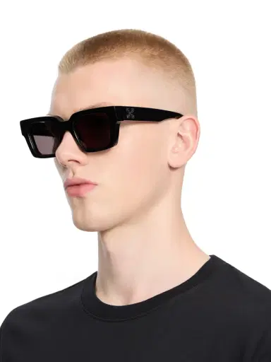 Off-White Black/Dark Gray Virgil Sunglasses | Thumbnail 4 Off-White Black/Dark Gray Virgil Sunglasses | Thumbnail 4