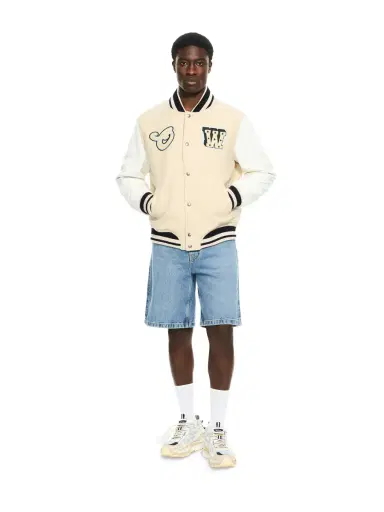 Off-White Star Logo Varsity Jacket | Thumbnail 2 Off-White Star Logo Varsity Jacket | Thumbnail 2