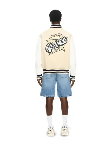 Off-White Star Logo Varsity Jacket | Thumbnail 4 Off-White Star Logo Varsity Jacket | Thumbnail 4