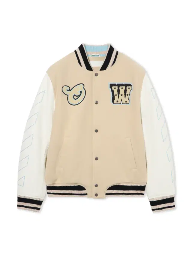 Off-White Star Logo Varsity Jacket