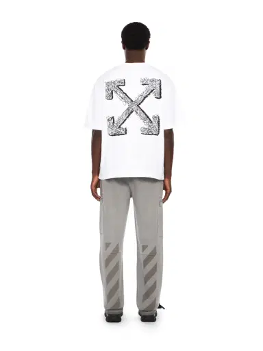 Off-White Scribble Arrow Skate Logo T-Shirt | Thumbnail 5