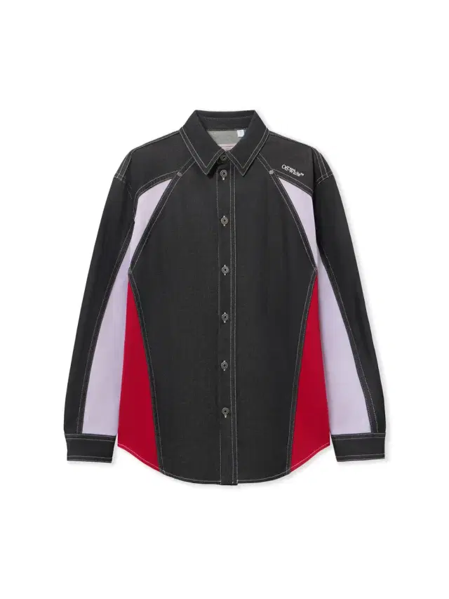 Color Block Military Overshirt