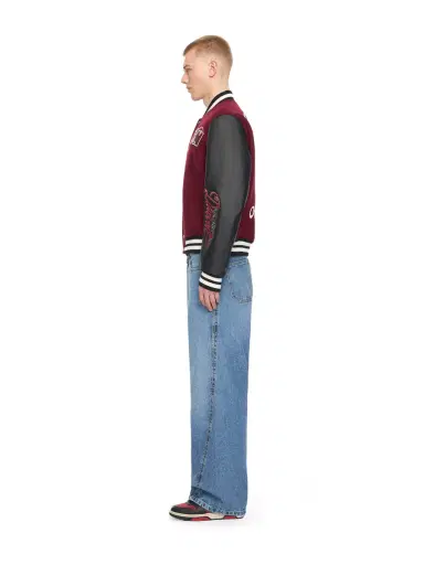 Off-White Off-White™ c/o AC Milan Varsity Jacket | Thumbnail 3