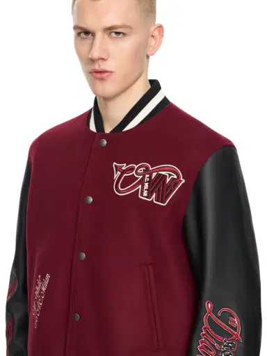 Off-White Off-White™ c/o AC Milan Varsity Jacket | Thumbnail 5