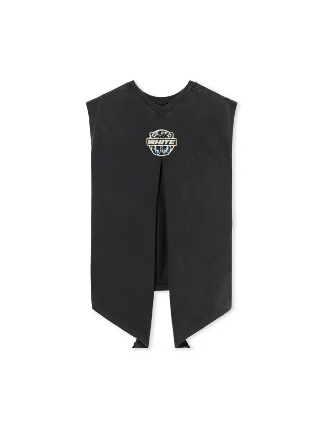 Off-White Butterfly Patch Open Back Tank Top