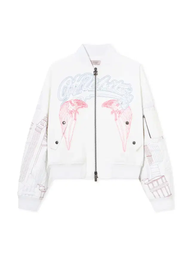 Skyline Cropped Bomber