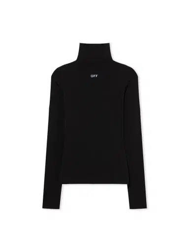 Off-White Off Stamp Second Skin Long-Sleeved Turtleneck | Thumbnail 1 Off-White Off Stamp Second Skin Long-Sleeved Turtleneck | Thumbnail 1