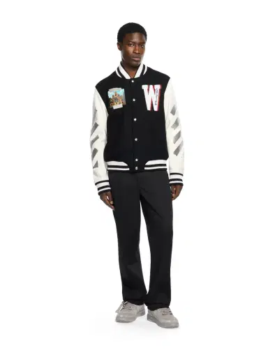 Off-White Wool Mini Flare Pants | Thumbnail 2 Off-White Wool Mini Flare Pants | Thumbnail 2