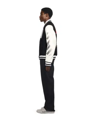 Off-White Wool Mini Flare Pants | Thumbnail 3 Off-White Wool Mini Flare Pants | Thumbnail 3