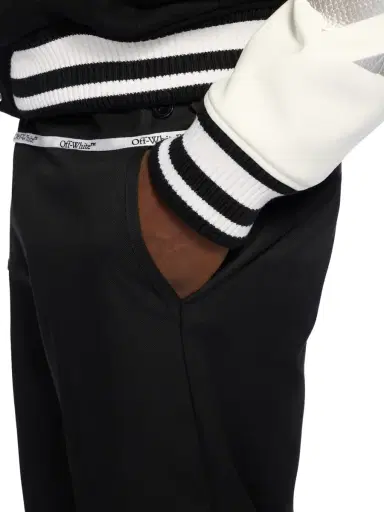 Off-White Wool Mini Flare Pants | Thumbnail 5 Off-White Wool Mini Flare Pants | Thumbnail 5