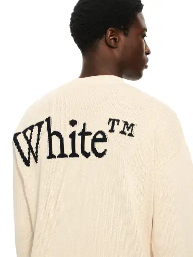 Off-White Bookish Shared Crewneck Sweater | Thumbnail 5 Off-White Bookish Shared Crewneck Sweater | Thumbnail 5