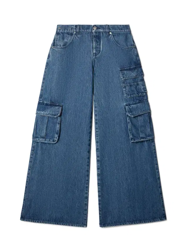 Off-White CARGO WIDE DENIM PANTS