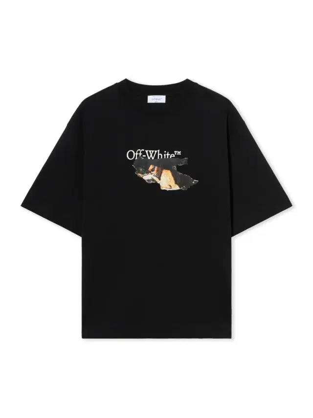 Off-White Paint Arrow Skate Logo Tee